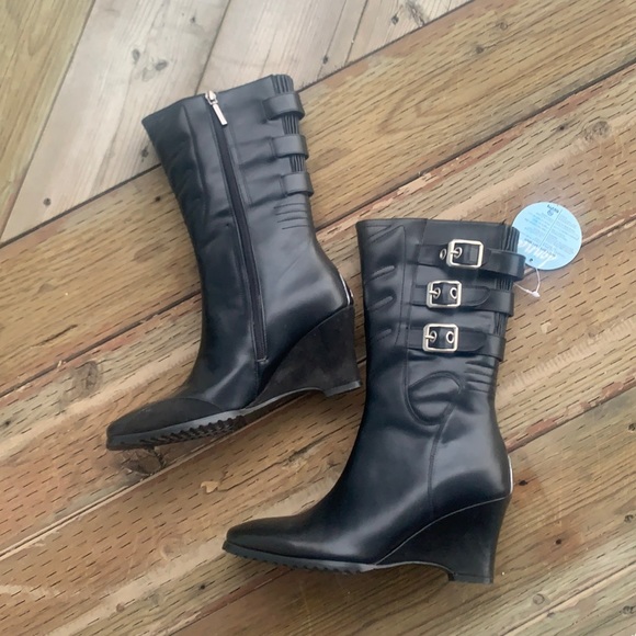 SPI Donna Shoes - New Spi Donna leather motorcycle boots